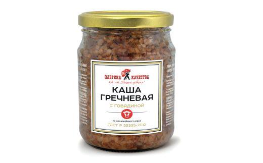 Каша гречневая с говядиной ГОСТ
