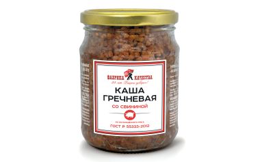 Каша гречневая со свининой ГОСТ
